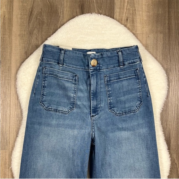 NWOT Maeve The Colette Wide-Leg Jeans Anthropologie - Picture 5 of 9